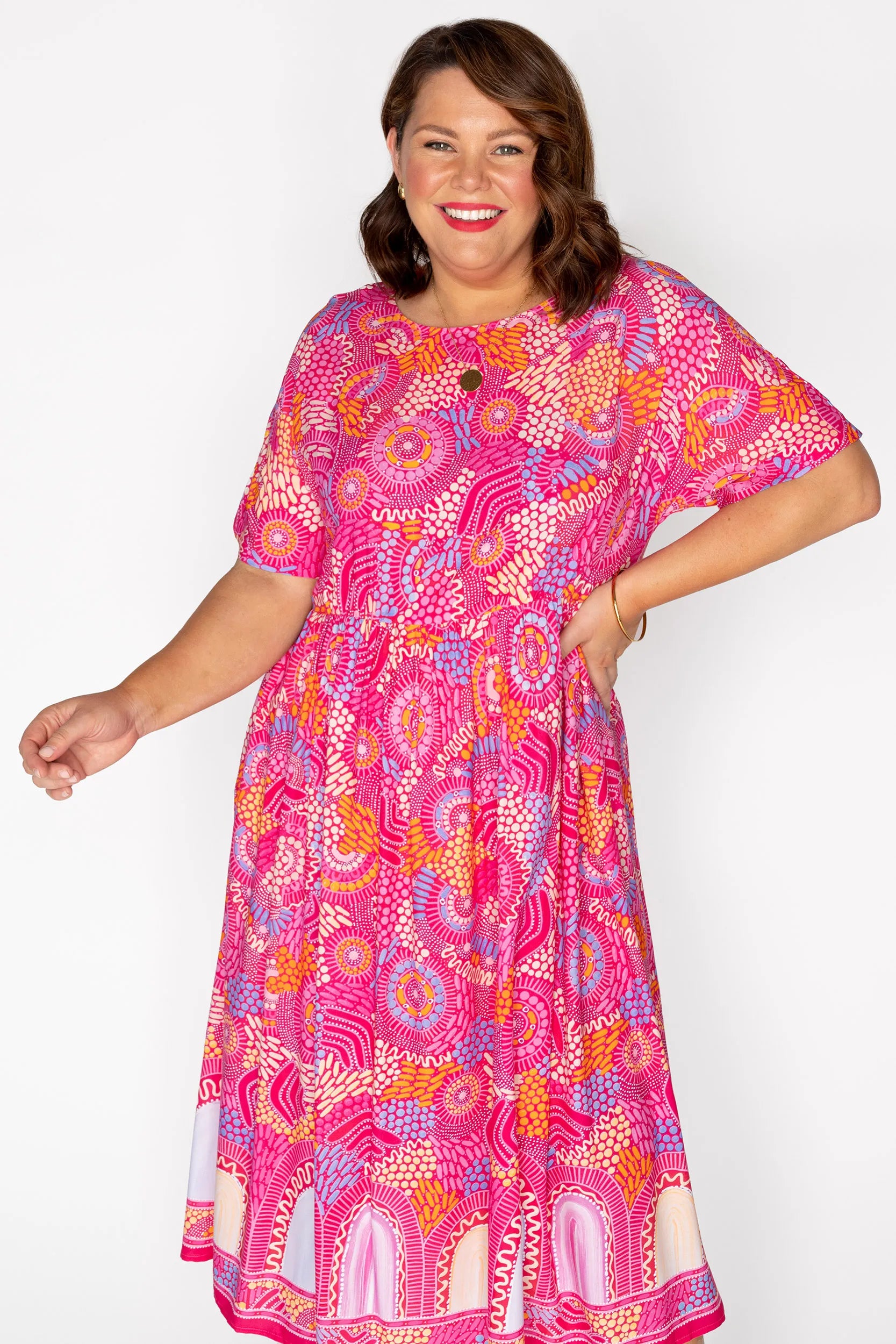 Starlet Side By Side Dress – Side By Side midi dress