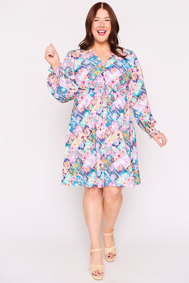 Sofia Petal Portraits Dress โ Petal Portraits knee length dress