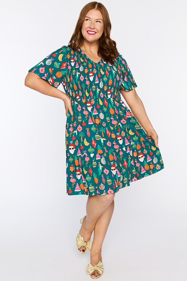 Tilley Christmas Vacation Dress – Christmas Vacation maxi dress