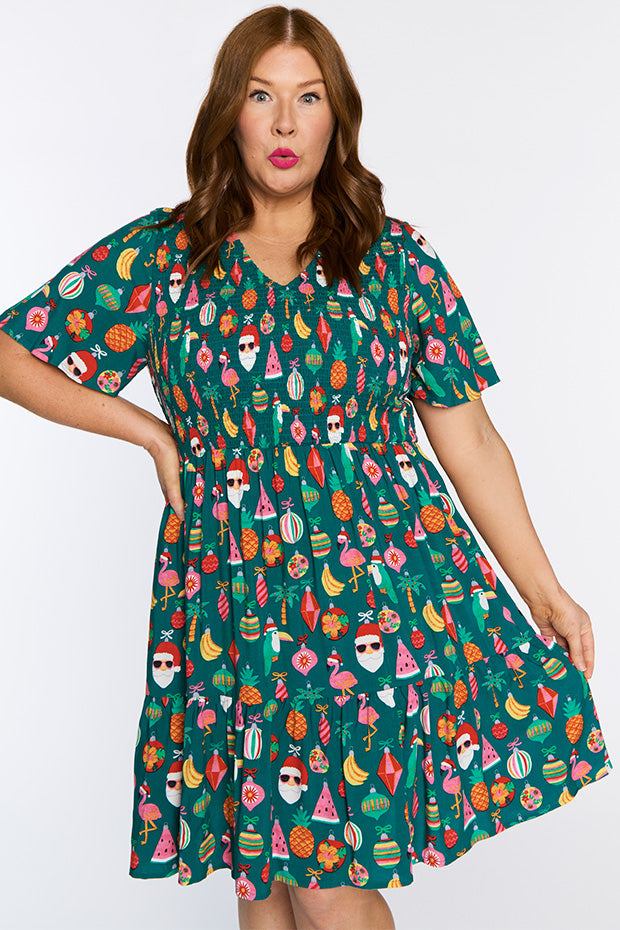 Tilley Christmas Vacation Dress – Christmas Vacation maxi dress