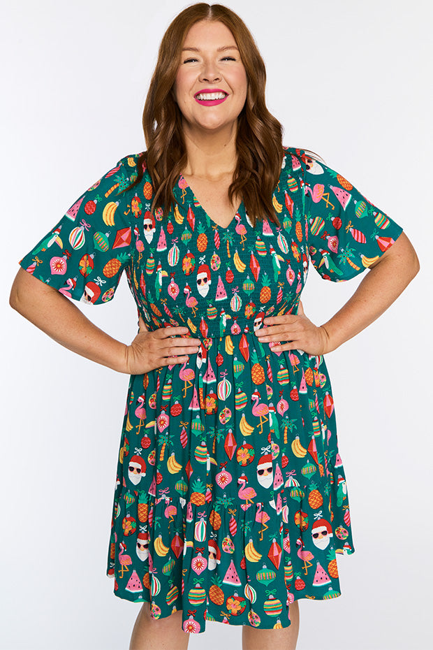 Tilley Christmas Vacation Dress – Christmas Vacation maxi dress