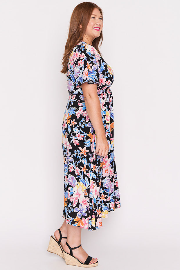 Michelle Playful Paradise Dress – Playful Paradise midi dress