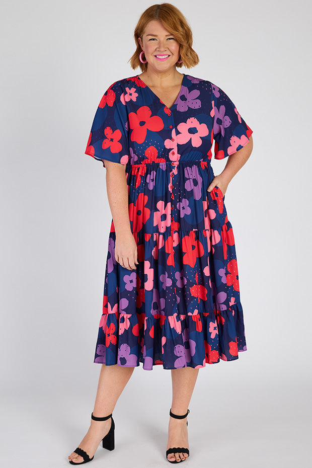 Blair Autumn Breeze Maxi Dress โ Autumn Breeze midi dress