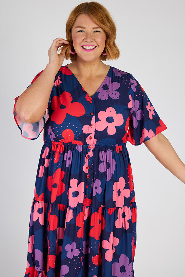 Blair Autumn Breeze Maxi Dress โ Autumn Breeze midi dress