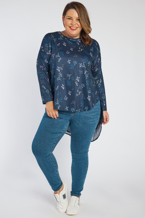 Kira City Lights Top – City Lights loose top