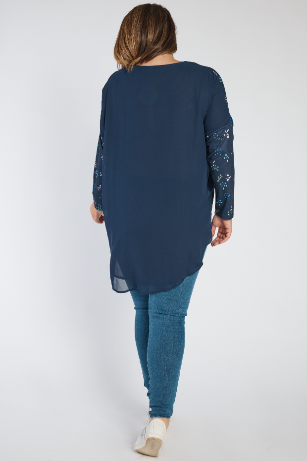 Kira City Lights Top – City Lights loose top