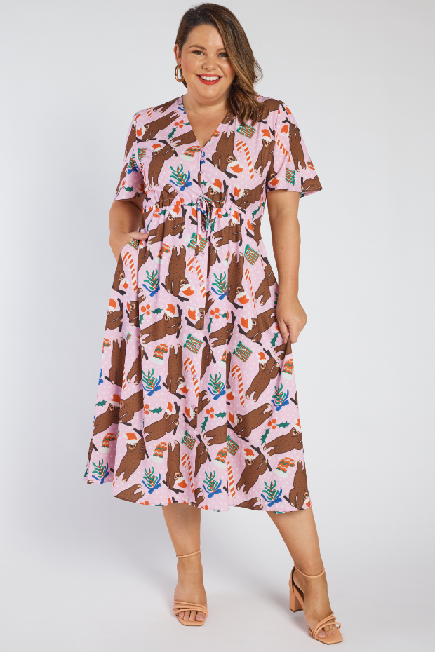 Marley Jolly Slothy Dress โ Jolly Slothy midi dress