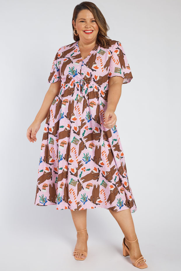 Marley Jolly Slothy Dress – Jolly Slothy midi dress
