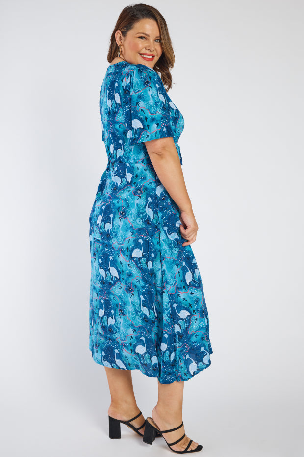 Michelle Night Sky Dress – Night Sky midi dress