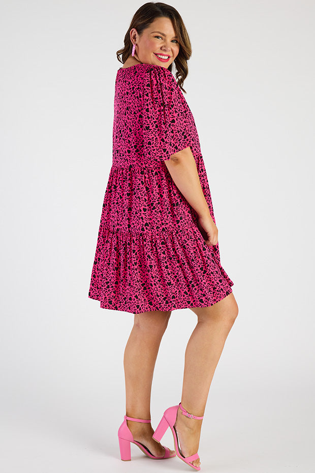 Izzie Animal Hearts Dress – Animal Hearts mini dress