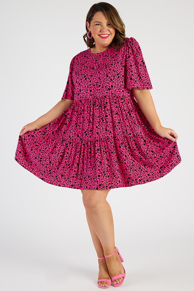Izzie Animal Hearts Dress – Animal Hearts mini dress