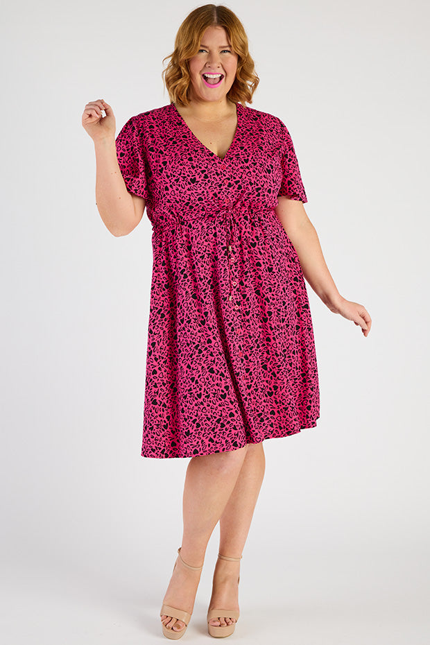 Jaz Animal Hearts Dress – Animal Hearts knee length dress