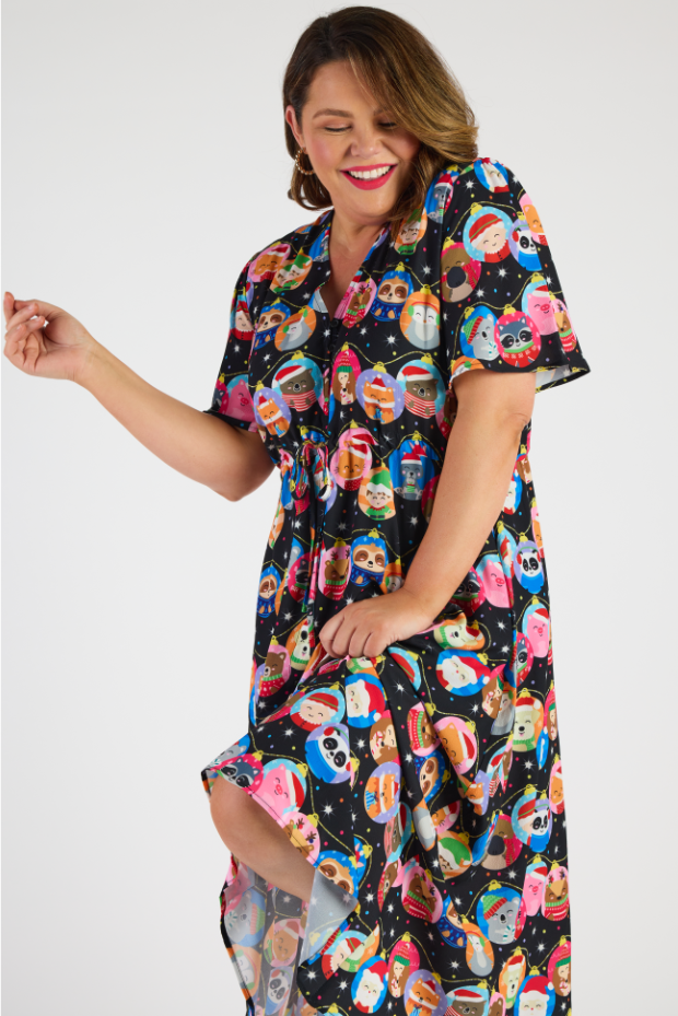 Marley Bauble Christmas Dress – Bauble Christmas midi dress