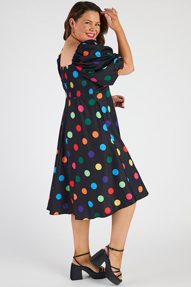 Demi Circus Lights Dress – Circus Lights midi dress