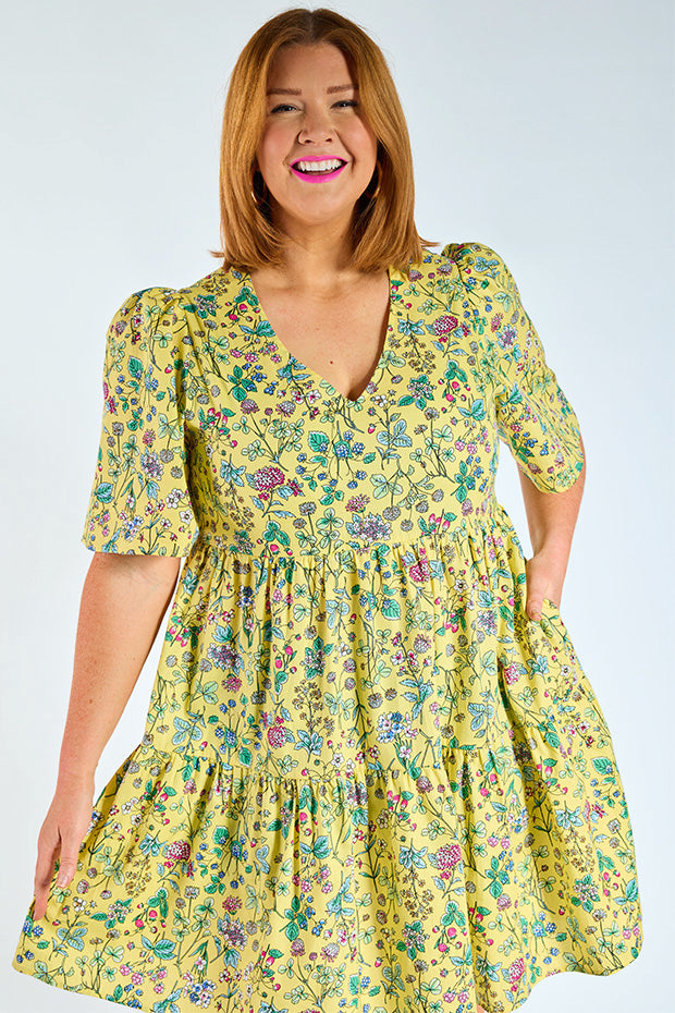 Phoebe Sunshine Garden Dress – Sunshine Garden mini dress