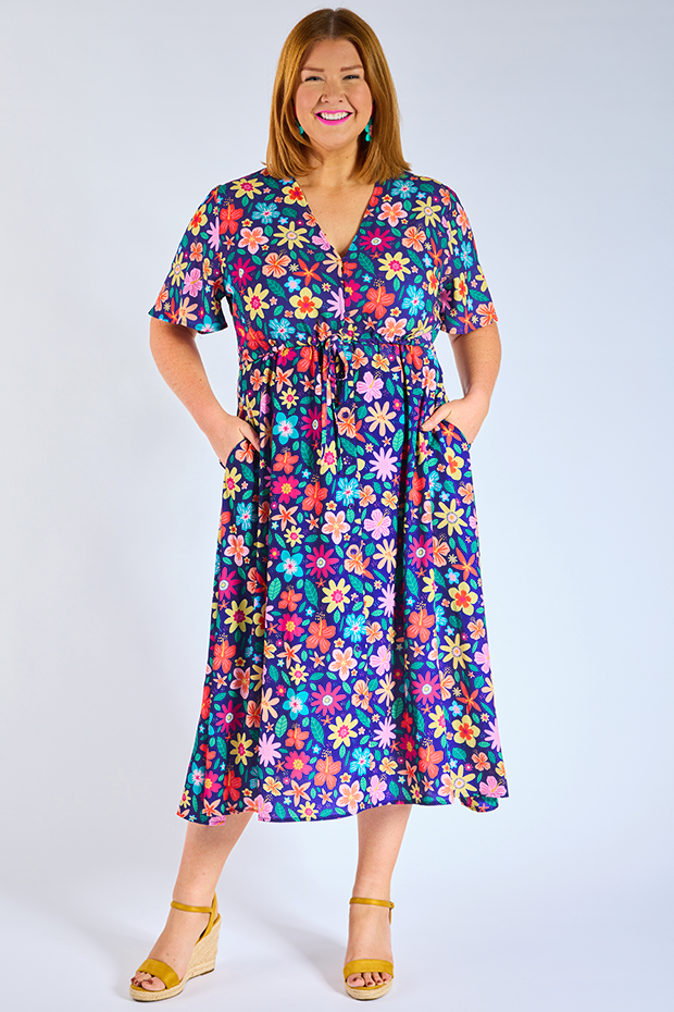 Marley Ashy Dress – Ashy midi dress
