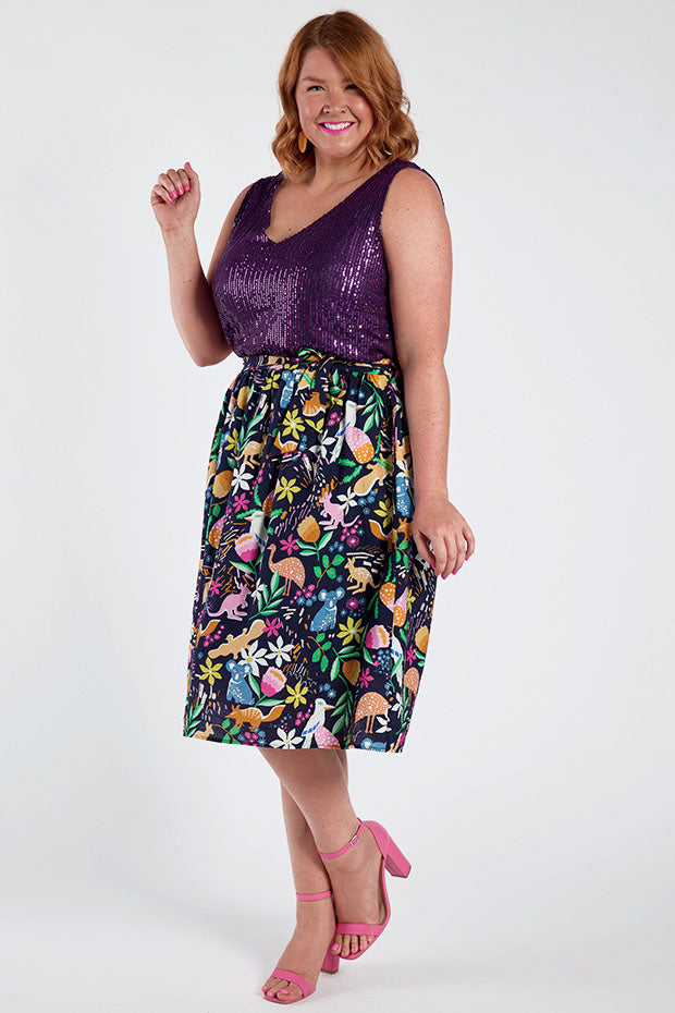 Alex Aussie Wild Skirt – Aussie Wild midi skirt