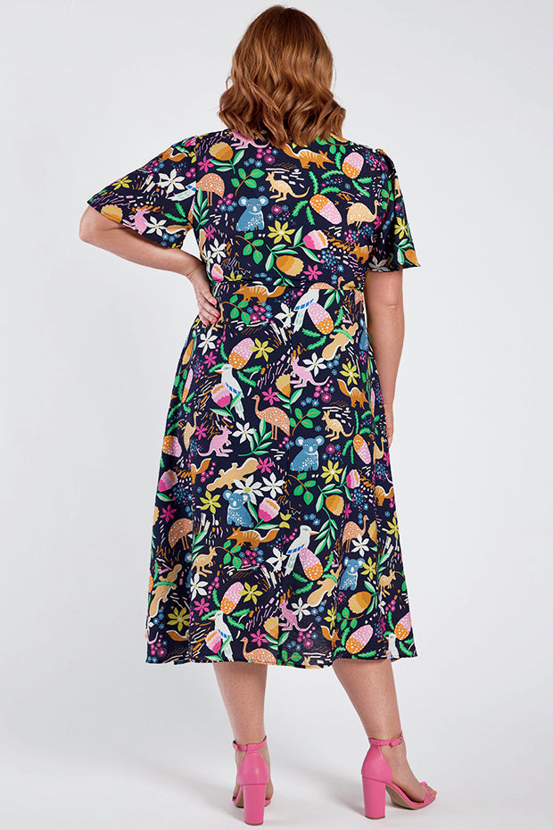 Mary Aussie Wild Dress – Aussie Wild midi dress