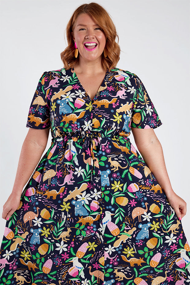 Mary Aussie Wild Dress – Aussie Wild midi dress