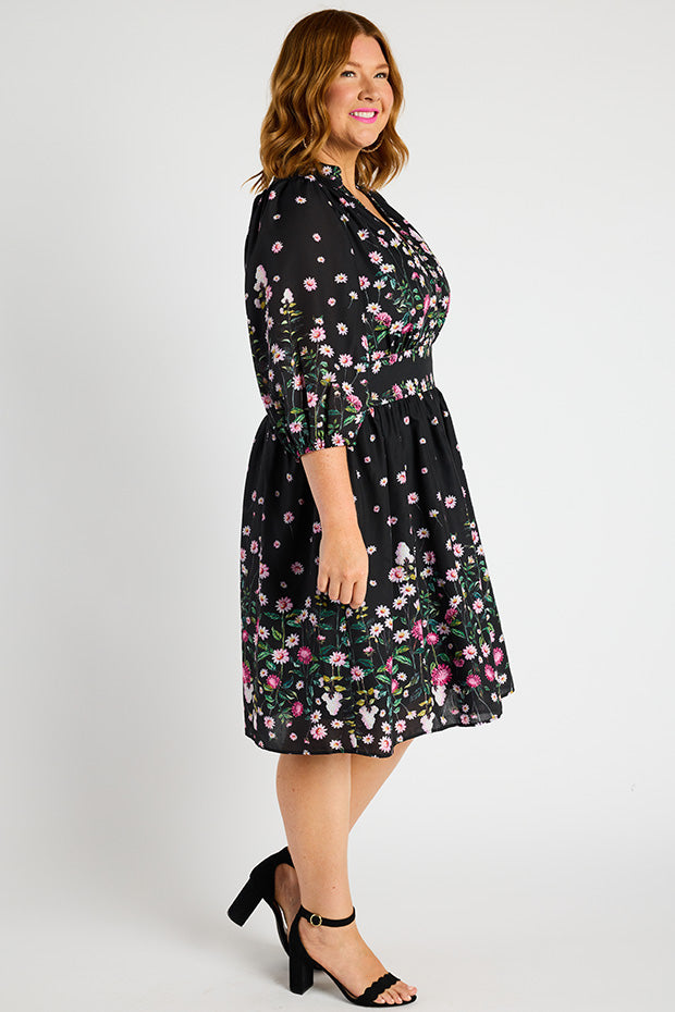 Abbie Dancing Clover Dress – Dancing Clover knee length dress