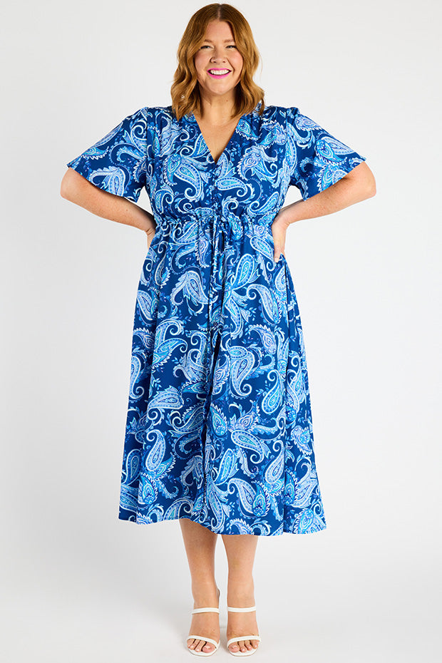 Marley Love Paisley Dress – Love Paisley midi dress
