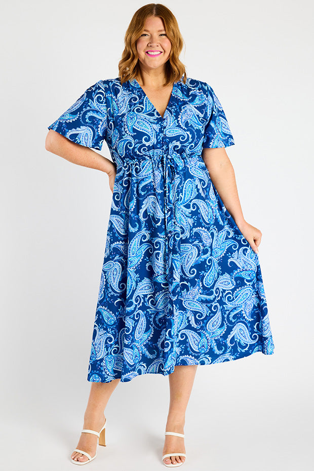 Marley Love Paisley Dress โ Love Paisley midi dress