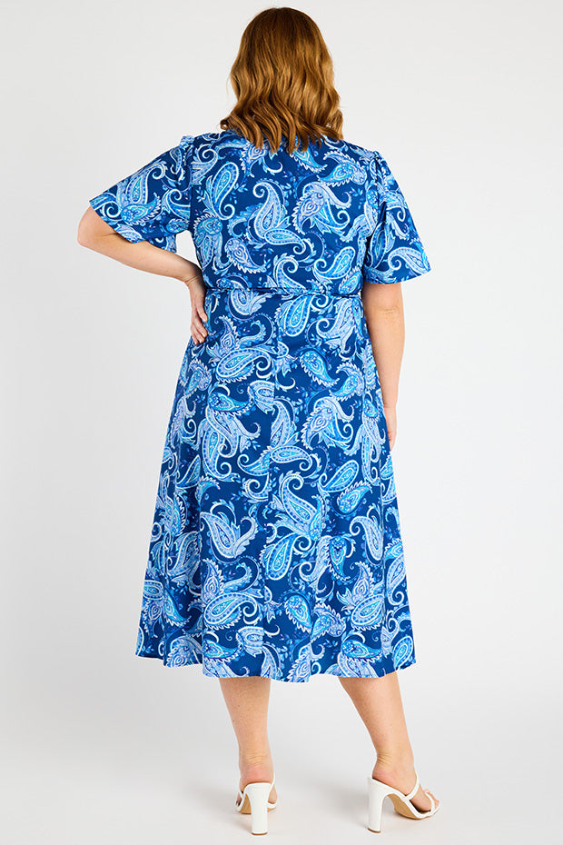 Marley Love Paisley Dress โ Love Paisley midi dress