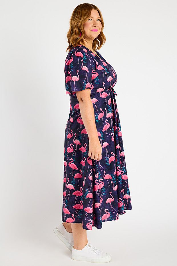 Marley OG Flamingo Dress – OG Flamingo midi dress