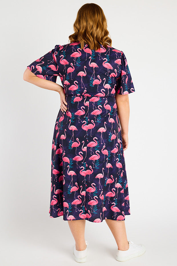 Marley OG Flamingo Dress – OG Flamingo midi dress