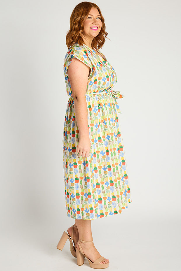 Georgie Cactus Dress – Cactus shirt dress
