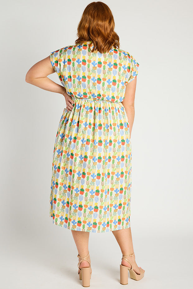 Georgie Cactus Dress – Cactus shirt dress