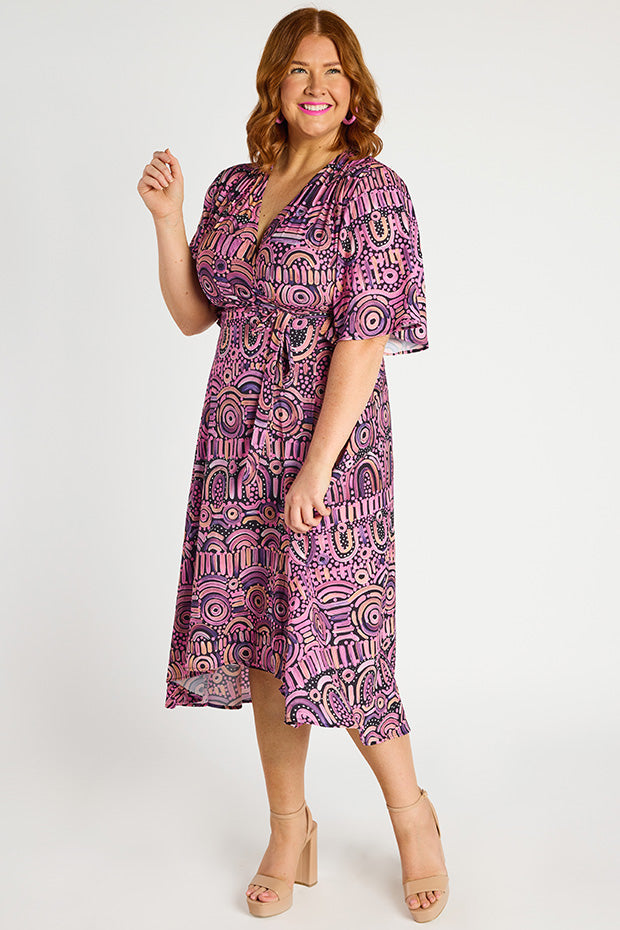 Mandy Maramayart Dress – Maramayart wrap dress