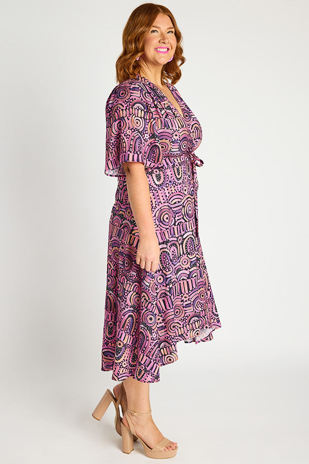 Mandy Maramayart Dress – Maramayart wrap dress