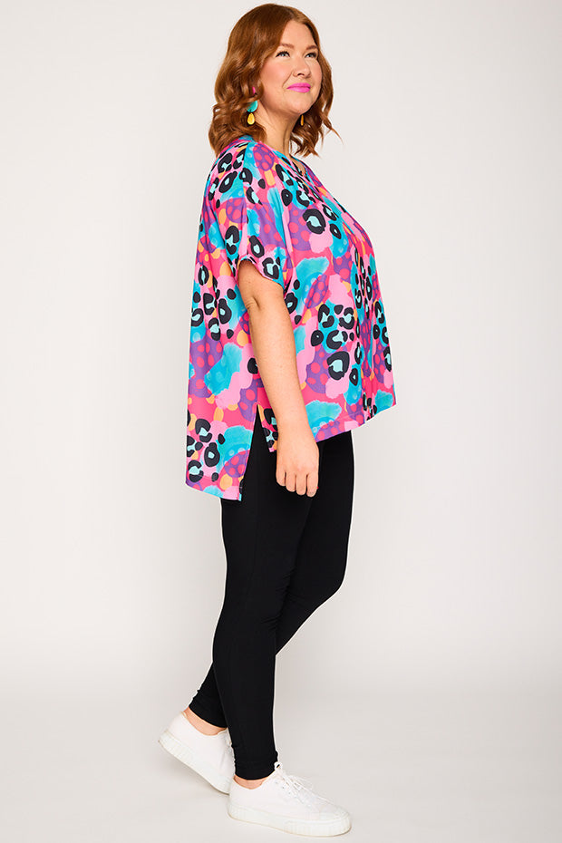 Serena Inky Leopard Top – Inky Leopard top