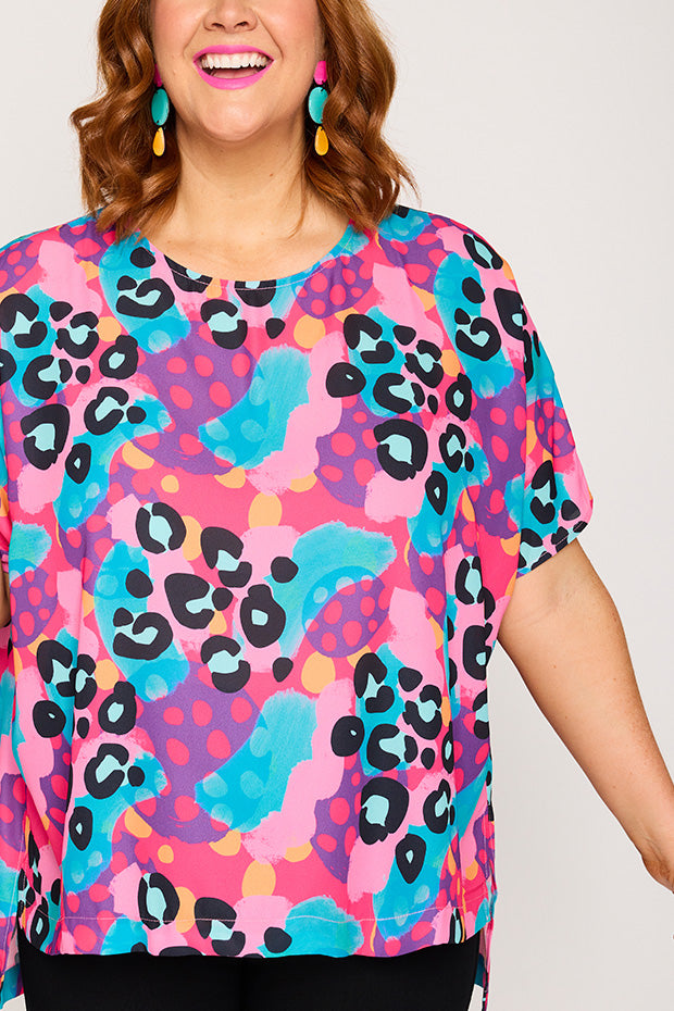 Serena Inky Leopard Top – Inky Leopard top