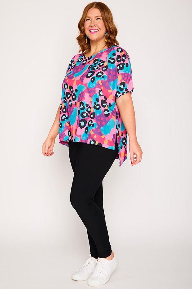 Serena Inky Leopard Top – Inky Leopard top
