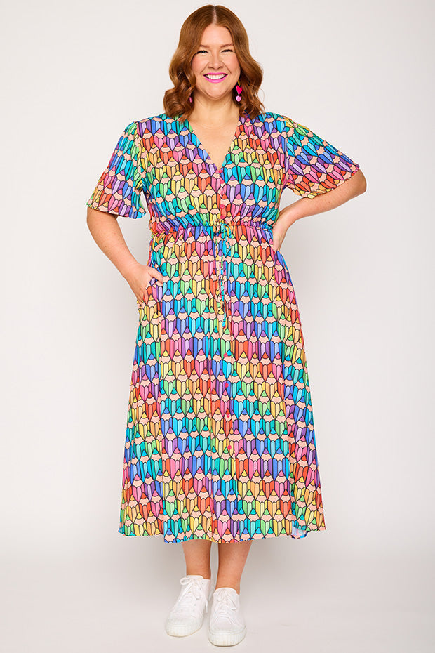Marley Pencils Dress – Pencils midi dress