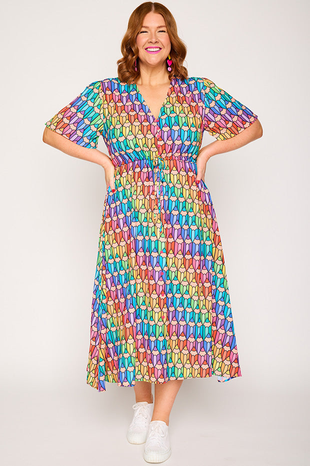 Marley Pencils Dress – Pencils midi dress