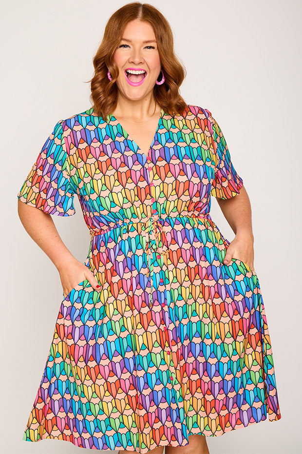Siena Pencils Dress – Pencils midi dress