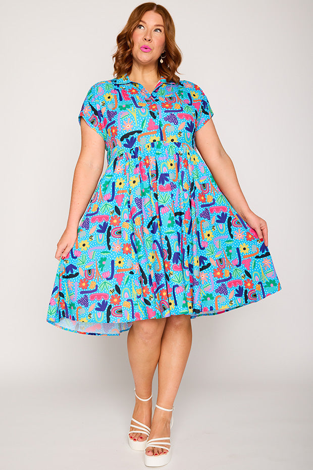 Frankie Shine Bright Dress – Shine Bright shirt dress