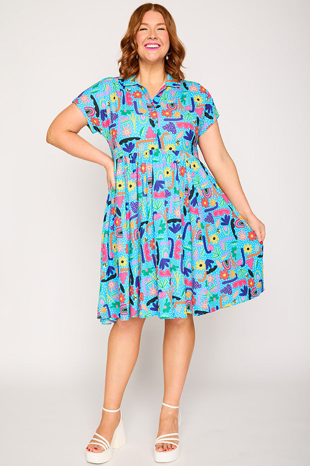 Frankie Shine Bright Dress – Shine Bright shirt dress