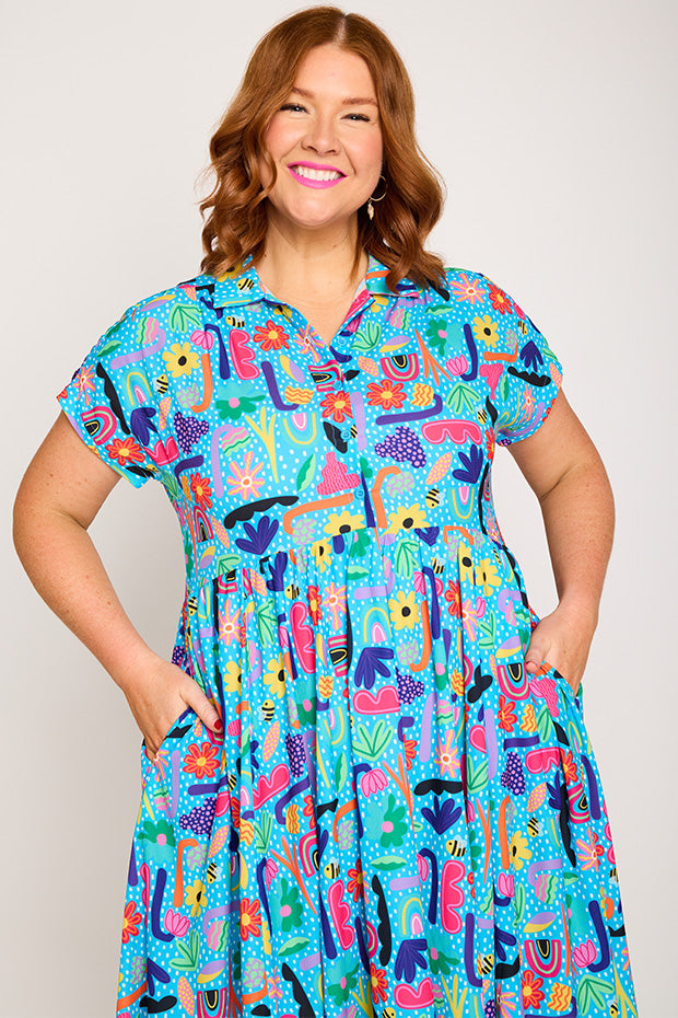 Frankie Shine Bright Dress – Shine Bright shirt dress