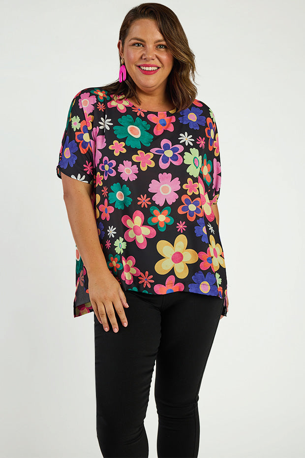 Serena Daisy Pop Top – Daisy Pop top