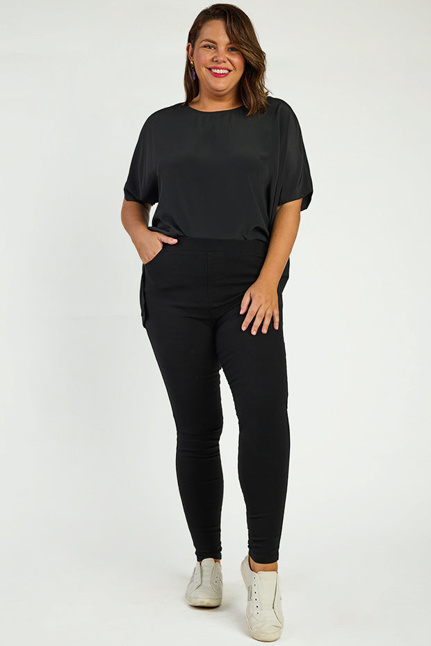 Essential Black Jeggings – Black leggings