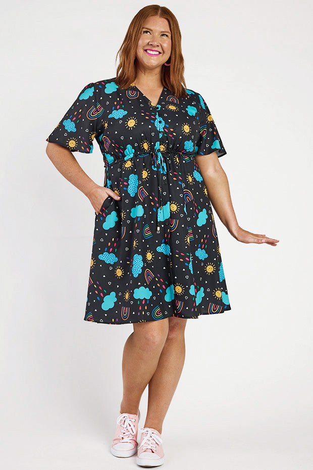 Siena Happy Sun Dress – Happy Sun knee length dress