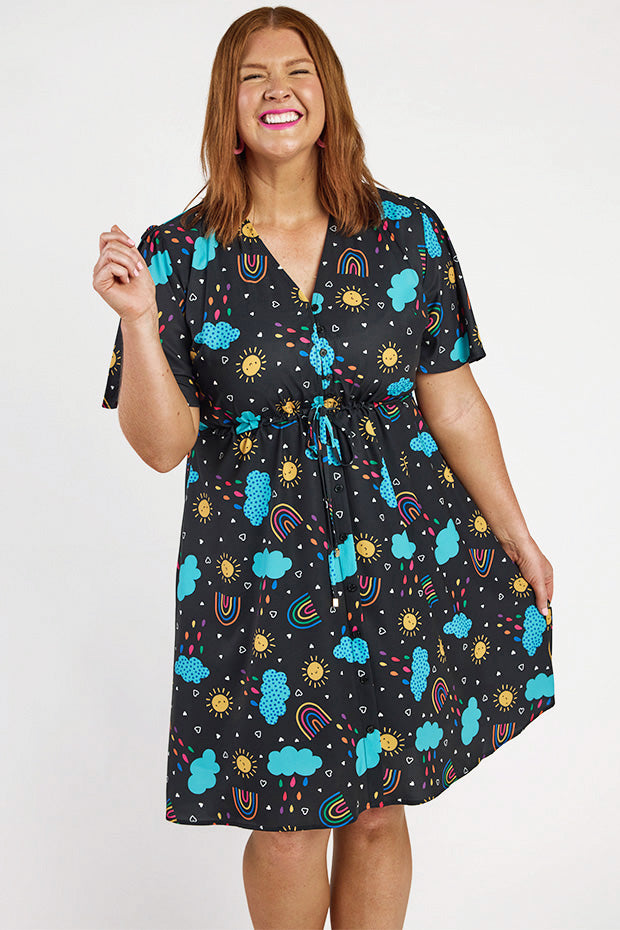 Siena Happy Sun Dress – Happy Sun knee length dress