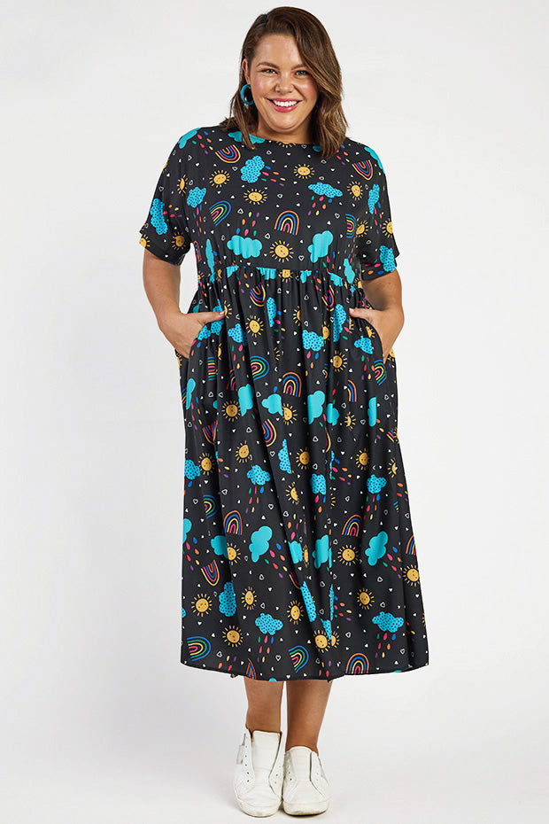 Superstar Happy Sun Dress – Happy Sun midi dress