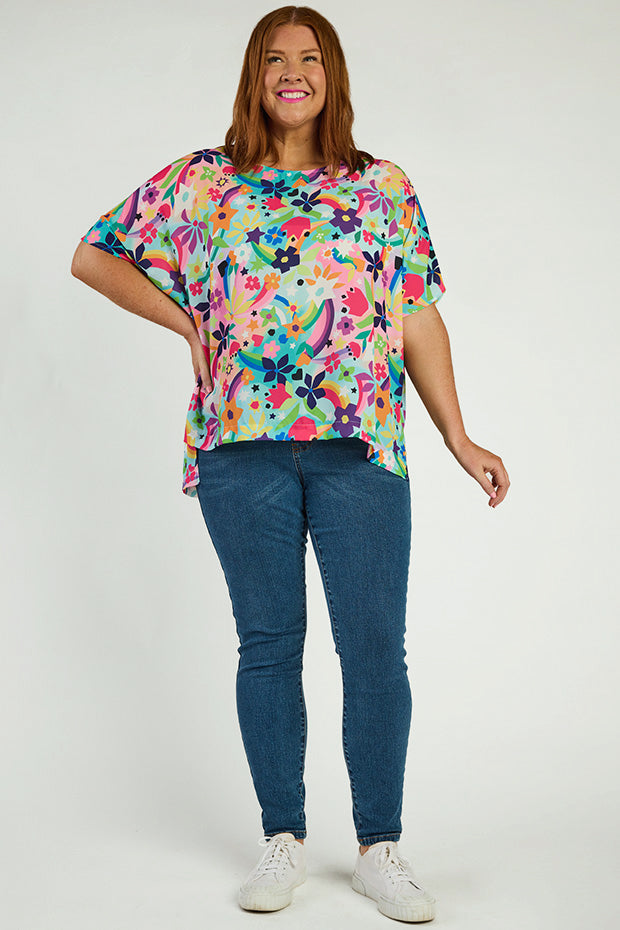 Serena Rainbow Bright Top – Rainbow Bright top