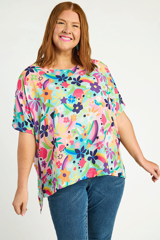 Serena Rainbow Bright Top – Rainbow Bright top
