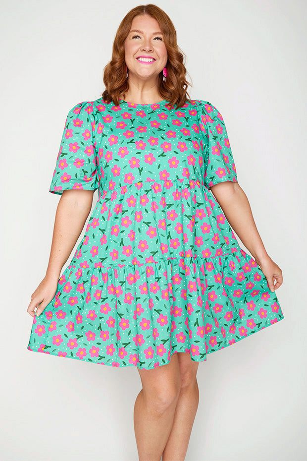 Isadora Pink Petal Dress – Pink Petal mini dress